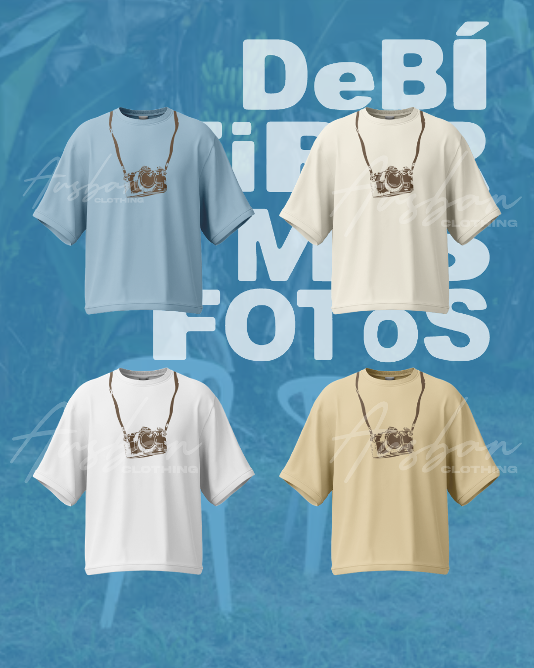 DEBI TIRAR MAS FOTOS SHOOT BOXY SHIRT