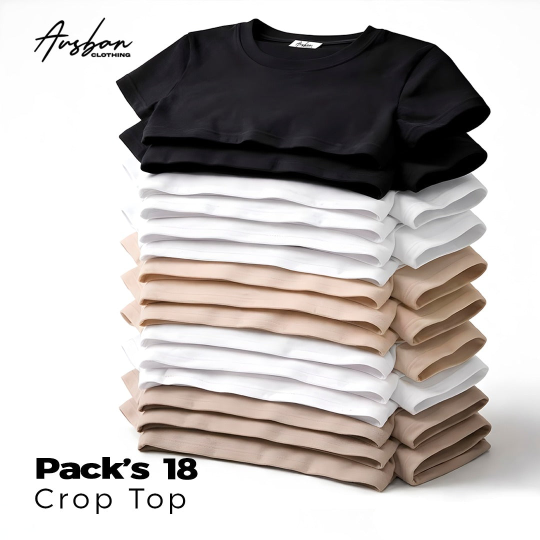 PACK x CROP TOPS
