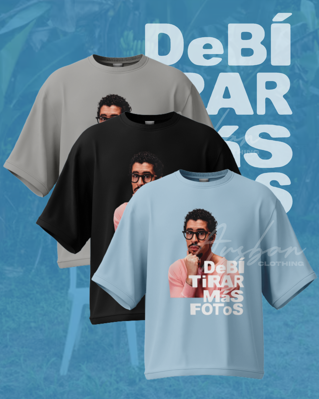 BENITO ROSE DTMF BOXY SHIRT