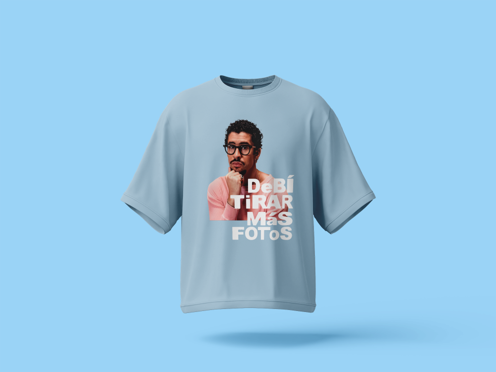 BENITO ROSE DTMF BOXY SHIRT