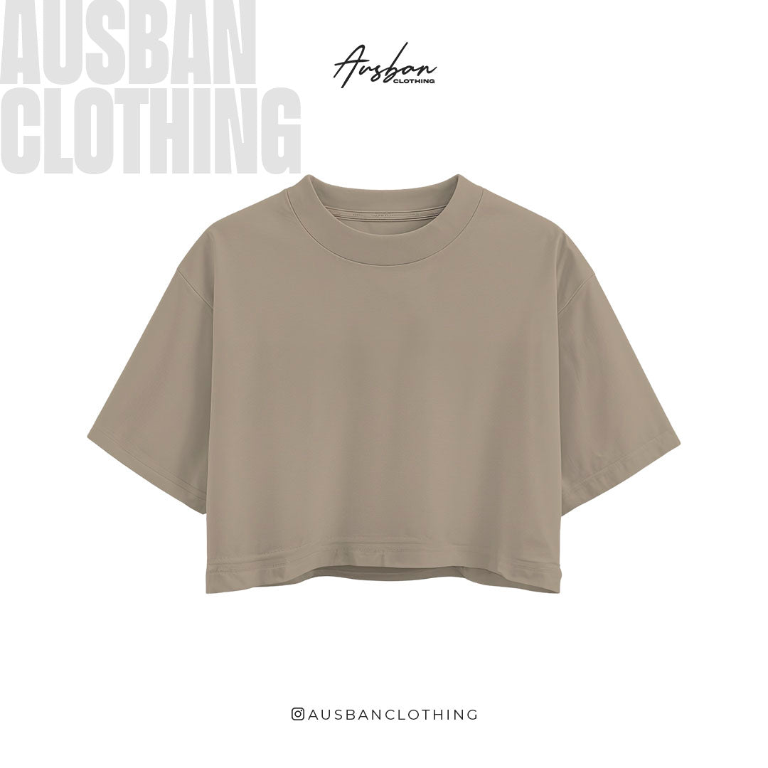 LONG CROP TOP NEUTRO